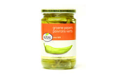 GROENE PEPERS IN POT  4x314gr